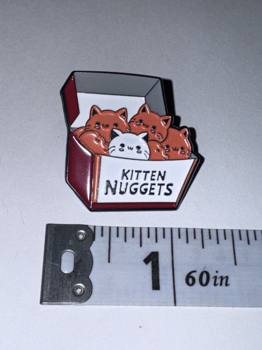 Kitten Nuggets Cat Kitten Pin Brooch